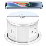 Xba Pop Up Outlet With 15W Wireless Charger, 4 Ac Plug Usb-a And Usb-c, E.... Fixed Price $124.92.