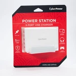 Cyberpower Station Port Usb Charging Stand 8.6A White TR15U8A 5FT Cord. Fixed Price $14.99.