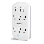 Oviitech Outlet Extender With Usb Charging PORTS(4.2A Total),wall 6AC/4U. Fixed Price $27.84.