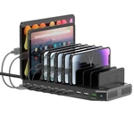 Suidek 10-PORT Usb Charging Station 60W Multi Device Charger With QC3.0 Compatib. Fixed Price $77.79.