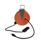 Hdx 30 Ft. 16/3 Heavy-duty Retractable Cord Reel With Grounded Outlets. Fixed Price $53.99.