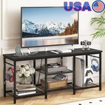 Tv Stand W/ Power Outlet Usb Charging Station Entertainment Center Media Console. Fixed Price $68.43.