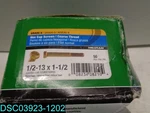 QTY=50: Hillman 220223 Coarse Thread Hex Head Cap Screw 1/2"-13X 1-1/2" Grade 8. Fixed Price $40.70.