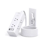10FT Extension Cord With Multiple Outlets, Flat Plug Power Strip Surge Protec.... Fixed Price $33.95.