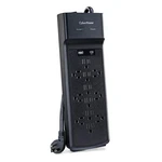 Cyberpower CSP1206UC Surge Protector, 3000J, Outlets, Usb-a, Usb-c, Foo. Fixed Price $66.38.