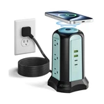 Power Strip Tower Wireless Charger, Superdanny Surge Protector Towe... Fast Ship. Fixed Price $54.39.