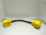 Camco Power Grip 30A 125V 18" Rv Plug Tool Cord Extension 50A 125/250V. Fixed Price $26.21.