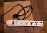 Krieger Universal Power Strip Ac 220-240V Surge Protector 6 Outlets. Fixed Price $20.00.