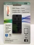 Legrand Pass & Seymour Radiant 15 Amp Wall Power Outlet, W/2 Usb Chargers. Fixed Price $19.95.
