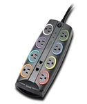 Kensington Smartsockets 8-OUTLET, 8-FOOT Cord, & 3090 Joules K62691NA, Gray. Fixed Price $82.28.