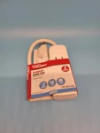 3-OUTLET Power Strip Extension Cord 16G 1FT White Grounded Hyper Tough. Fixed Price $12.00.