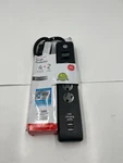 3 Ft. Extension Cord Black 4-OUTLET 2-USB Charging Port Surge Protector. Fixed Price $17.49.