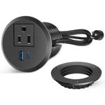 Inch Desk Power Grommet Outlet, Recessed With 20W Usb-c Fast Char. Fixed Price $23.15.