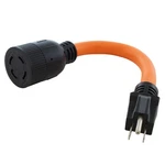 Amp Nema 5-15 To L14-30 Female Adapter Cord By Ac Works. Fixed Price $48.39.