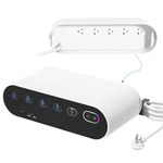 Soopii Power Strip With Cord Organizer Box,surge Protector 5 Outlets Ind.... Fixed Price $45.39.