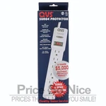 6 Port Qvs Surge Protector - On/off Switch Integrated Circuit Breaker. Fixed Price $14.99.