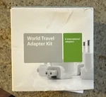 Apple World Travel Adapter Kit M8794G/B 6 International Plugs Open Box Never Use. Fixed Price $29.99.