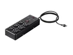 Monoprice Heavy Duty Outlet Metal Surge Protector Power Box Black W/ 6FT Cord. Fixed Price $34.99.