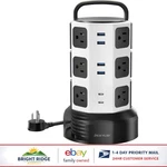12 Outlet Surge Protector Tower With 6 Usb Ports For Home Office Charging. Fixed Price $62.22.