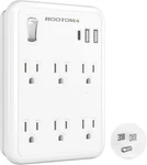 Usb Wall Extender With On Off Switch, Surge Protector OUTLET,6 Ac Multi-p. Fixed Price $28.78.
