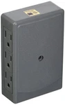 Iit 26860 Cord Protector Wall Tap Splitter - Side Only Outlet, Beige. Fixed Price $15.99.