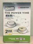 Monster AG-MULTIOUT2USB Just Power It Up 5-1/2' 3 Outlet Flexible Stip. Fixed Price $24.98.