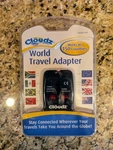 Cloudz World Travel Adapter Works In 150 Countries Black (2). Fixed Price $10.00.