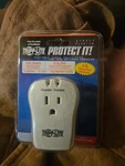 Tripp-lite 1 Travelcube Outlet Portable Surge Protector W/ Tel/modem Protection. Fixed Price $5.50.