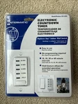 Intermatic EI210W Countdown Timer, White, 120V Ac. Fixed Price $39.99.