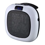 Good Housekeeping Wall-mount Indoor Mini Space Heater W/ Thermostat, 750W, White. Fixed Price $32.99.