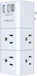Usb Outlet Extender Surge Protector - Qinlianf Multi Plug With White. Fixed Price $14.99.
