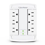 Cyberpower CSB6WS 6-OUTLET Essential Wall-tap Surge Protector, White. Fixed Price $36.81.