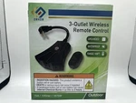 Oskos Outdoor 3-OUTLET Wireless Remote Control Switch Waterproof 100FT. Fixed Price $16.99.