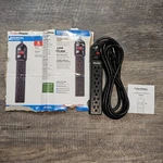 Cyberpower CSB6012 Essential Surge Protector 1200J 125V Outlet 12FT Cord...new. Fixed Price $9.99.