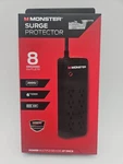 Monster Universal 8 Grounded Outlet Surge Protector 2000 J With 6 Ft Ext Cord. Fixed Price $14.99.