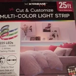 Xtreme Lit 25 Ft Rgbw Led Light Strip Kit, Usb Powered, Remote Control. Fixed Price $11.84.