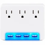 Cyberpower Wall Tap Outlet, X Nema 5-15R, 4 Usb-a Ports, 125V P3WUH. Fixed Price $31.18.