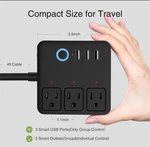 Ghome Smart Power Strip 3 Usb Ports And Individually Controlled Outl.... Fixed Price $39.25.
