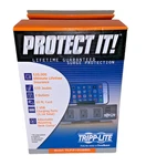 Tripp Lite It! 3-OUTLET Surge Protector W/ Desk Clamp & 2 Usb Ports. Fixed Price $44.99.