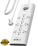 Huntkey 12 Outlets Surge Protector Power Strip 3480J 6FT Cord. Fixed Price $42.74.
