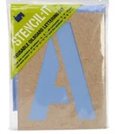 Reusable Painting Stencil Set Lettering , Numbers Symbols 3". Fixed Price $9.02.