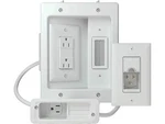 Sanus WSIWPSB1-W1 In-wall Power Kits Missing Cord & Saw. Fixed Price $129.00.