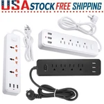 Wall Mountable Usb Surge Protector Power Strip With 3 Ports & 4 Outlet Plugs. Fixed Price $71.99.