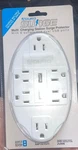 Aduro Surge Protector Multi Charging Station 6 Outlets Dual Usb 2.1A 300J White. Fixed Price $16.92.