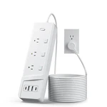 Extension Cord 6 Ft Power Strip With Widely Ac Outlets 4 USB(2 Usbc), Flat .... Fixed Price $27.48.
