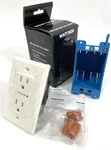 New Open Box Watt WB-200-IW-1G-2-WHT Single Gang Outlet Power Conditioner. Fixed Price $19.98.