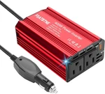 400W Power Inverter, Fsatbtne Dc 12V To 110V Ac Car Plug Adapter Outlet Red. Fixed Price $42.01.
