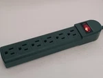 7 Outlet Relocatable Power Tap HJ-204A6M Green. Fixed Price $18.99.
