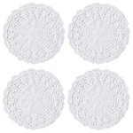 Kilofly Crochet Cotton Table Placemats Doilies Value Pack, 4PC, White, 1.... Fixed Price $10.64.