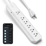 Geeni Surge 6-OUTLET Smart Extension Cord Protector With Voice Control. Fixed Price $49.99.